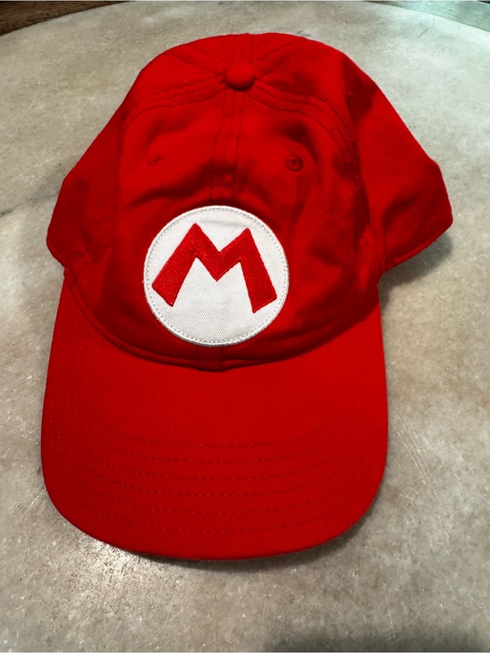 Nintendo Other - Nintendo Red Adjustable Logo Cap with White Seal